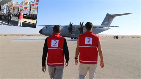 İyilik Kuşları BAE ve Mısır Gazzeye ikinci hava yardımını gerçekleştirdi